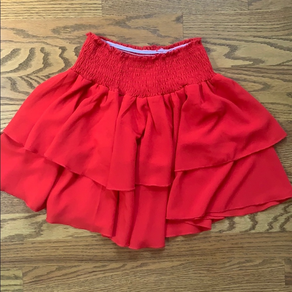 Princess Polly Red Skirt